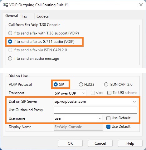 General Settings